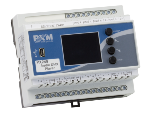 PX249 Audio DMX Player