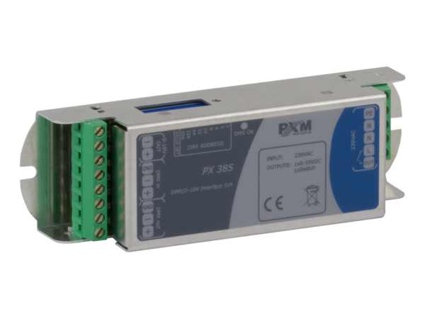 PX385 DMX/0-10 Interface 1ch