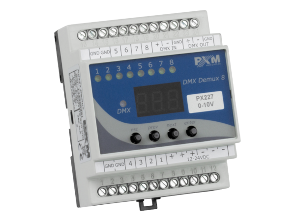 PX227 DMX/0-10V Interface
