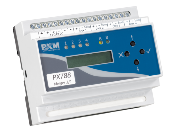 PX788 DMX Merger