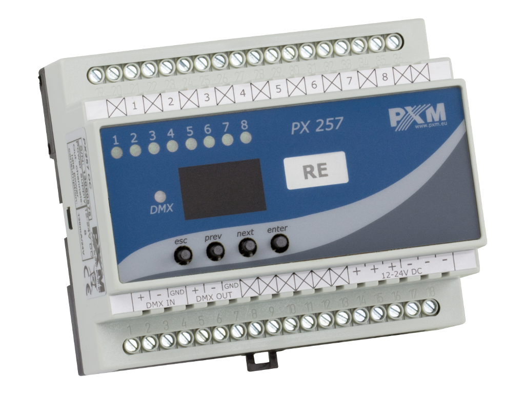 PX257 DMX/Relais Interface