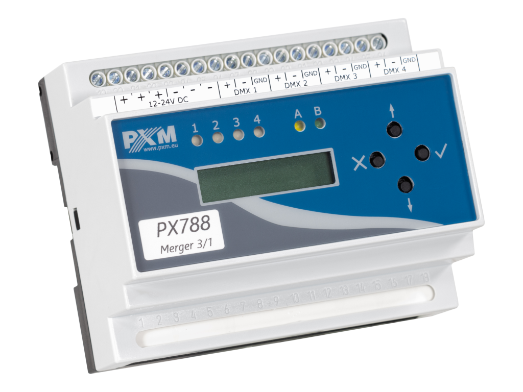PX788 DMX Merger